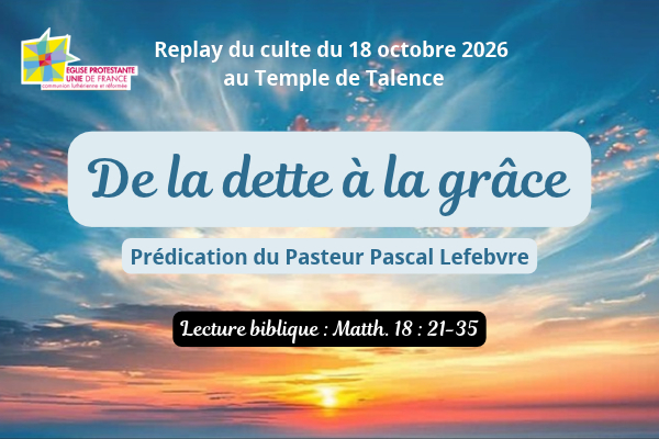 Visuel d'illustration avec le titre de la prédication
